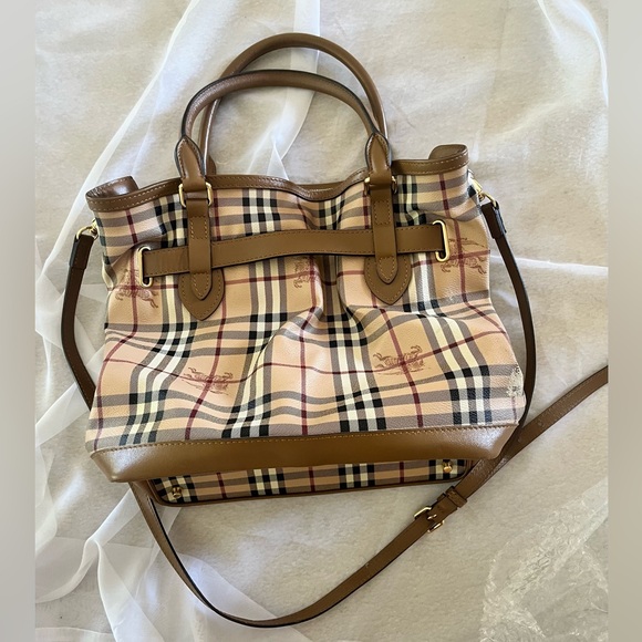 BURBERRY GOLDERTON TOTE HAYMARKET - Picture 7 of 13